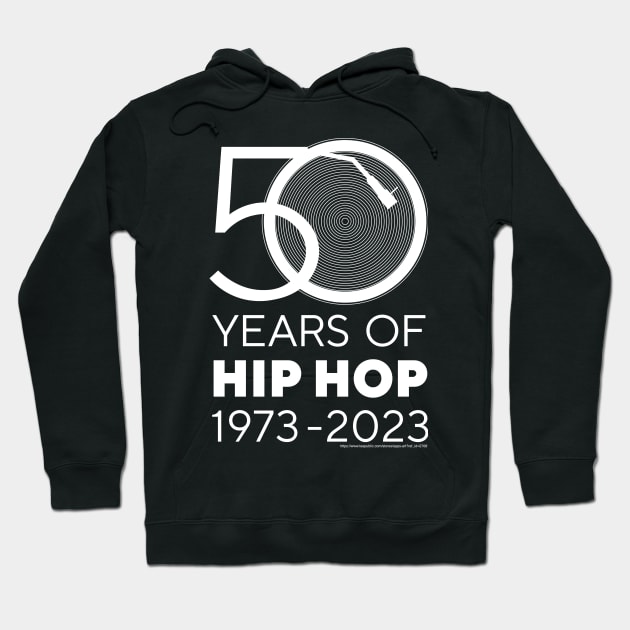 Celebrating 50 Years of Hip Hop Hoodie by Epps Art